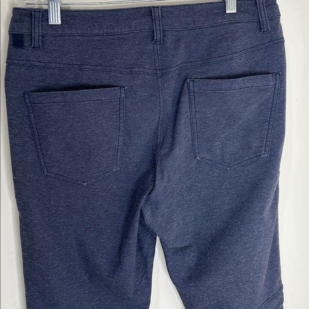Lululemon ABC Pant Classic *Tech Canvas 34" Heathered Deep Navy Size 31 - Picture 13 of 16
